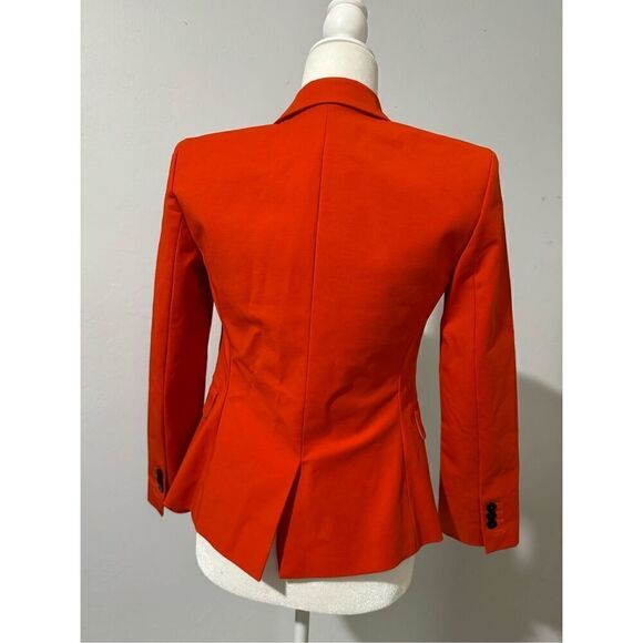 Theory fire opal shrunken Blazer 2 - Picture 4 of 10